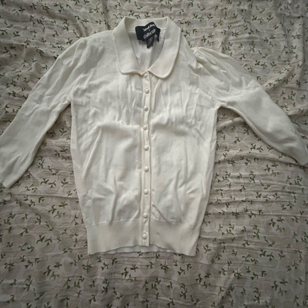ModCloth x Collectif UK4 US 0 Collared Sweater